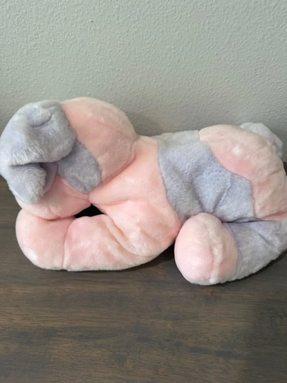 Vintage Animal Alley Pink Purple Puppy Dog Plush Stuffed Animal Toys R Us 2000